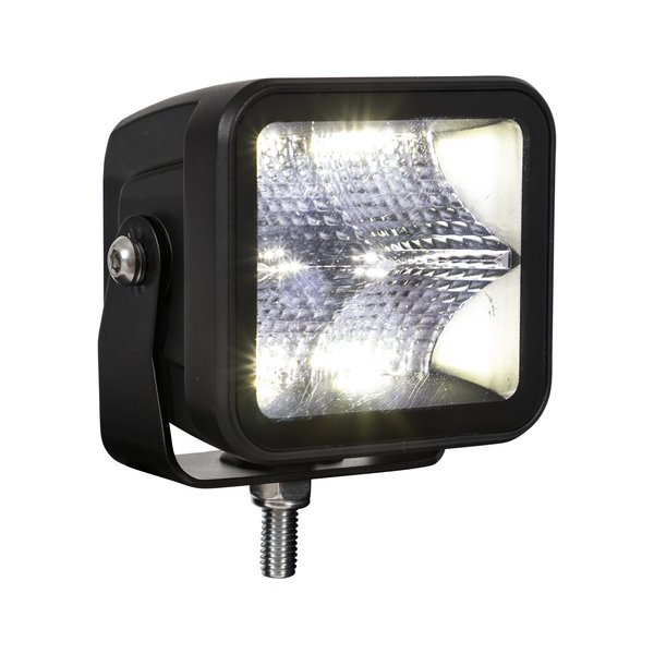 Buyers Products Ultra Bright Edgeless 3 Inch Wide Flood Light - Square Lens 1492236